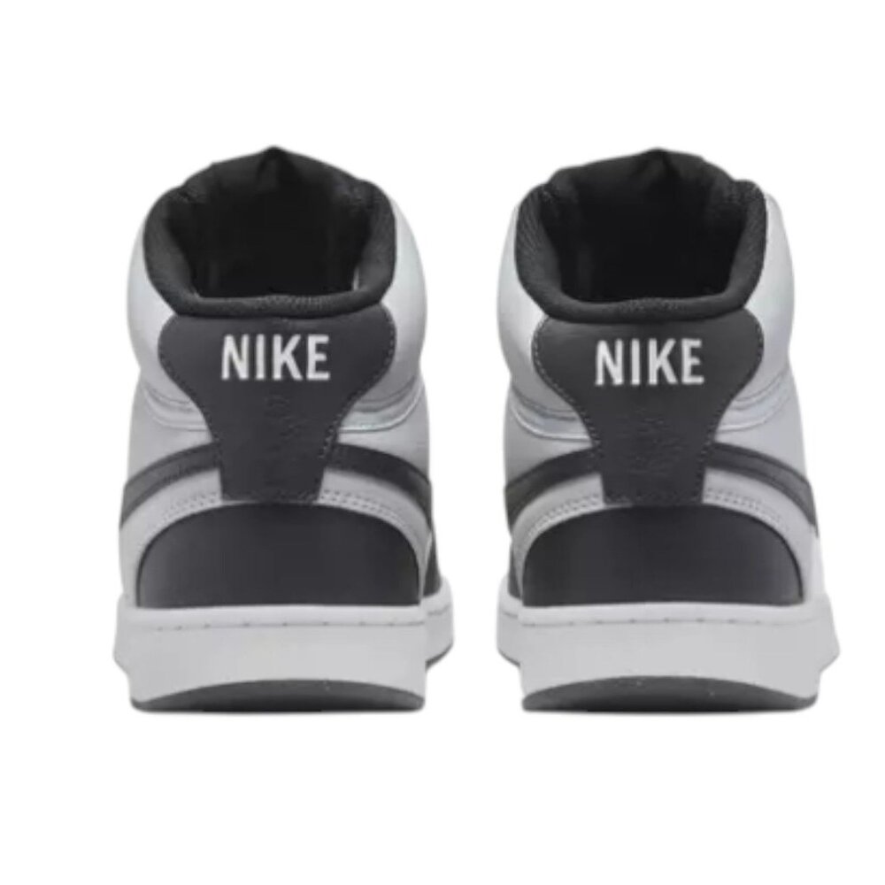 Nike Court Vision Mid Next Nature DN3577-002 Light Smoke/Black/Sail Mens Size 10 - Picture 5 of 10